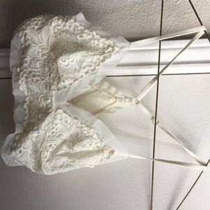 Aerie off white bralette